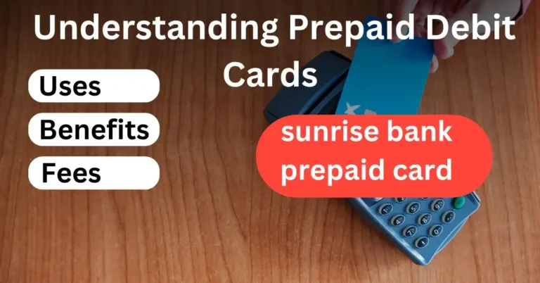sunrise bank prepaid card